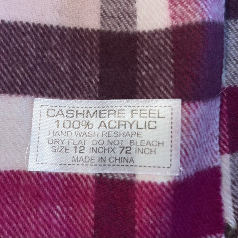 Plaid Scarf Bundle - Picture 3 of 7